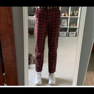 Plaid pants